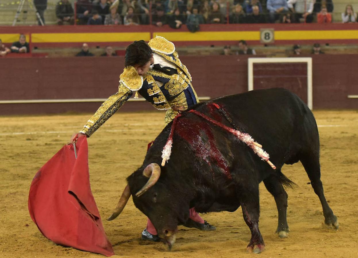 El torero sepulvedano Víctor Barrio en la Feria de San Blas de Valdemorillo, en Madrid. 