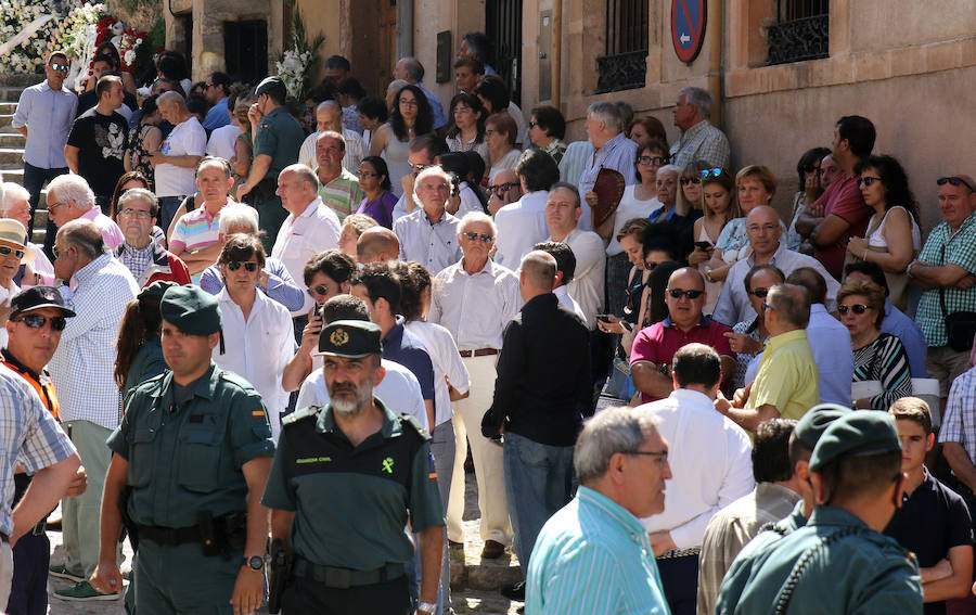 Funeral en Sepúlveda (Segovia) por el torero Víctor Barrio (1/2)