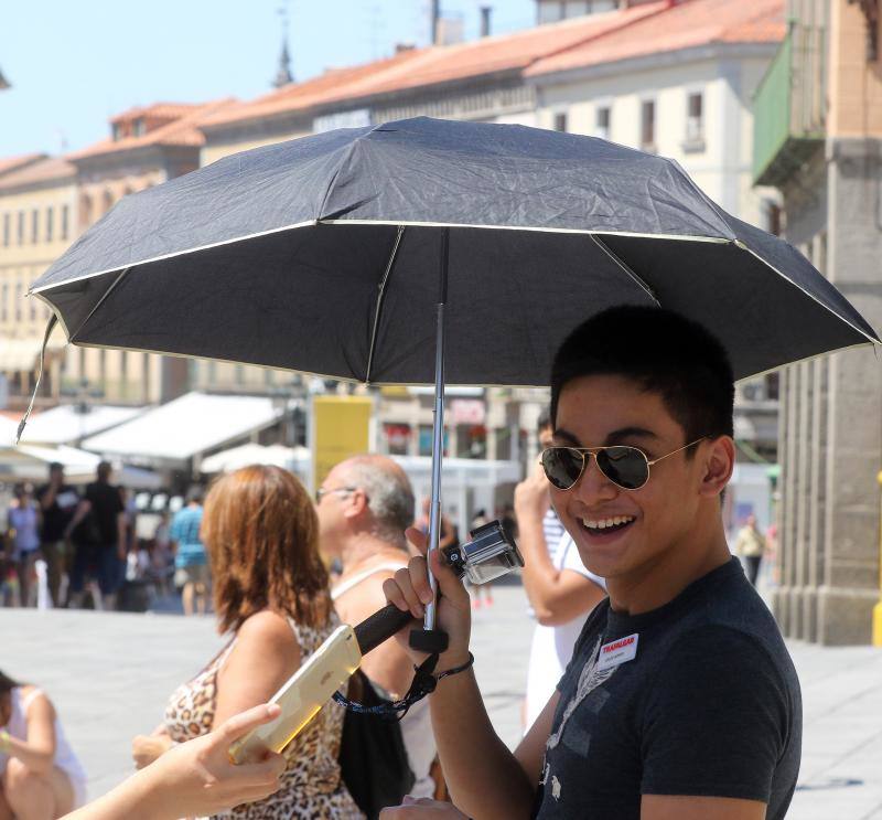 Ola de calor en Segovia