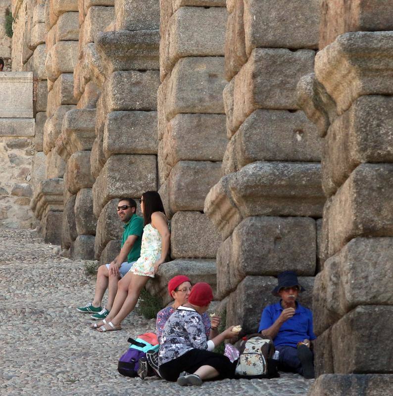 Ola de calor en Segovia