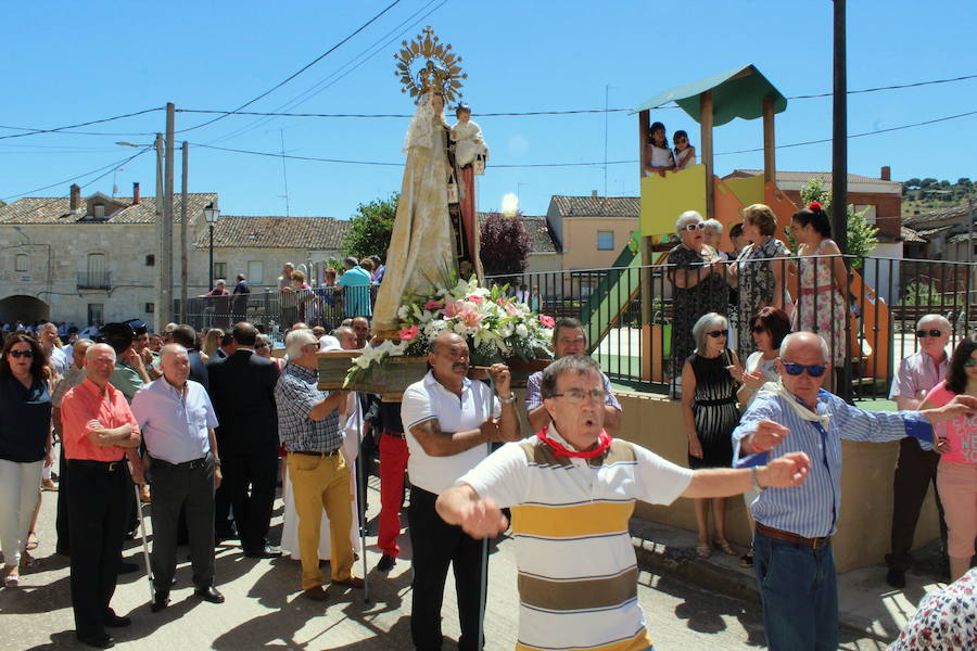 Festividad de la Virgen del Carmen en Cevico Navero (Palencia)