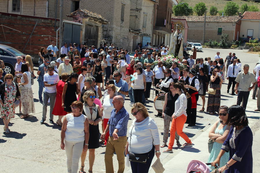 Festividad de la Virgen del Carmen en Cevico Navero (Palencia)