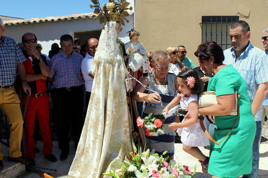 Festividad de la Virgen del Carmen en Cevico Navero (Palencia)