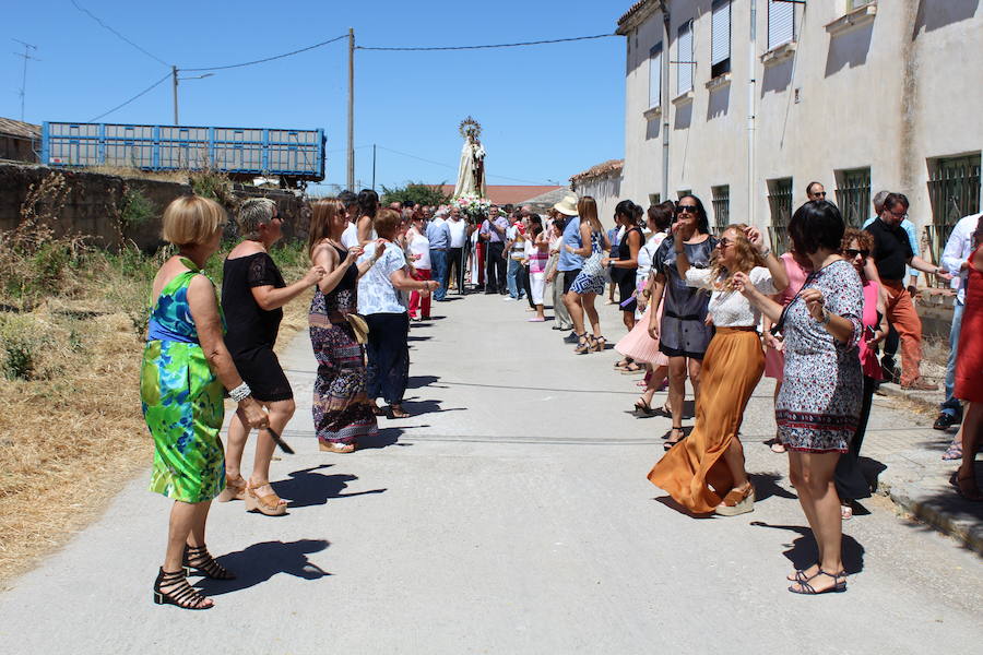 Festividad de la Virgen del Carmen en Cevico Navero (Palencia)