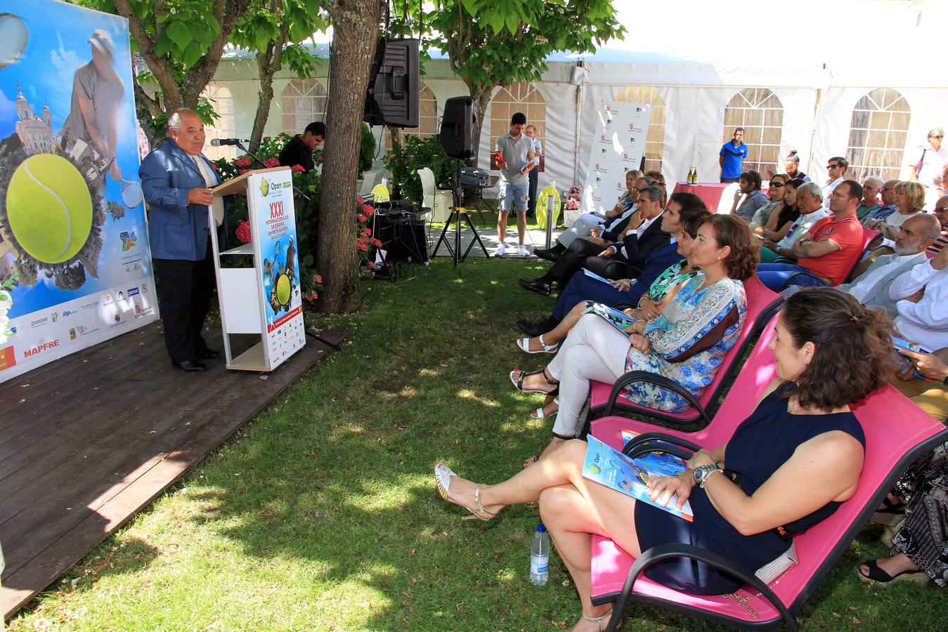Presentación del XXXI Open Castilla y León Villa de El Espinar (Segovia)