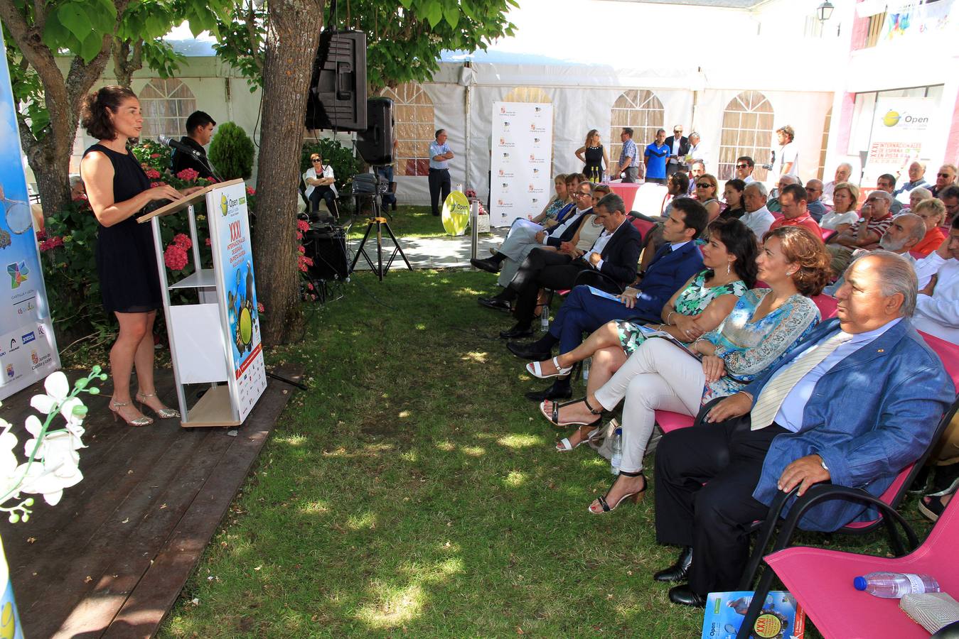 Presentación del XXXI Open Castilla y León Villa de El Espinar (Segovia)