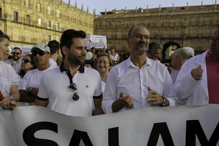 &#039;Marea Blanca&#039; por una Sanidad Pública Digna en Salamanca