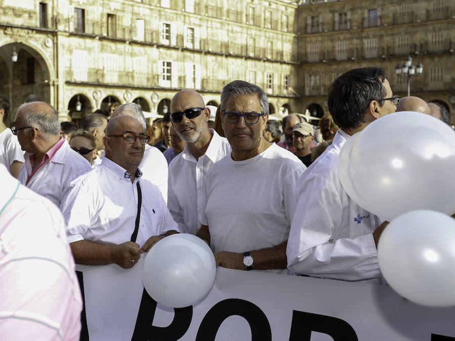 &#039;Marea Blanca&#039; por una Sanidad Pública Digna en Salamanca