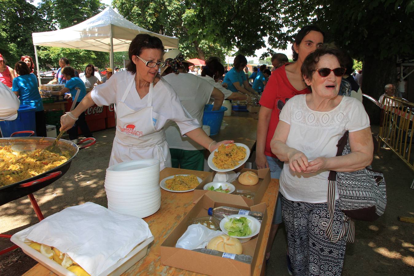 Apadefim celebra la tradicional paella de fin de curso en el Real Sitio de San Ildefonso