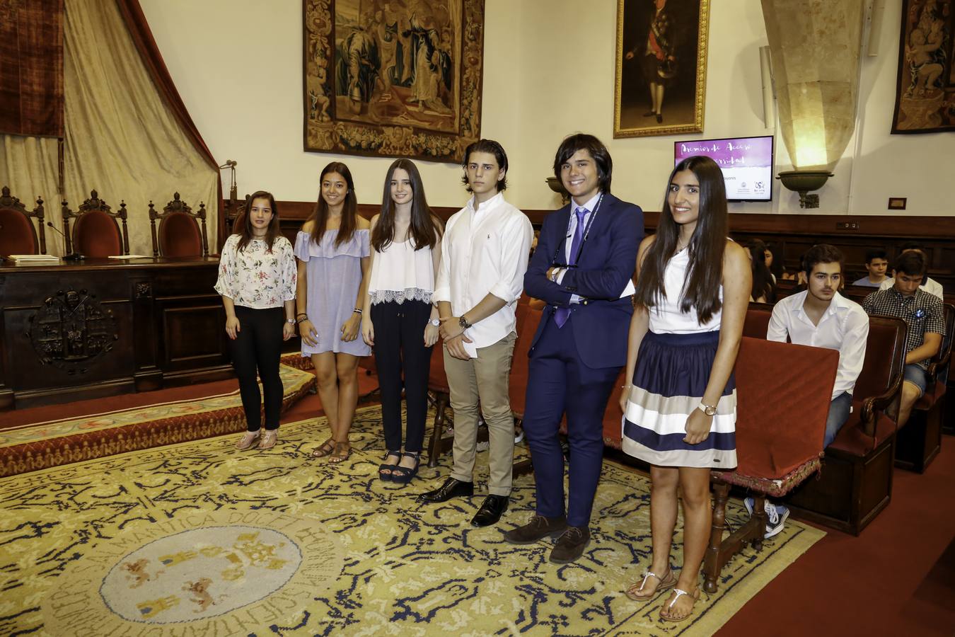 La Universidad de Salamanca premia a los mejores alumnos en la Selectividad