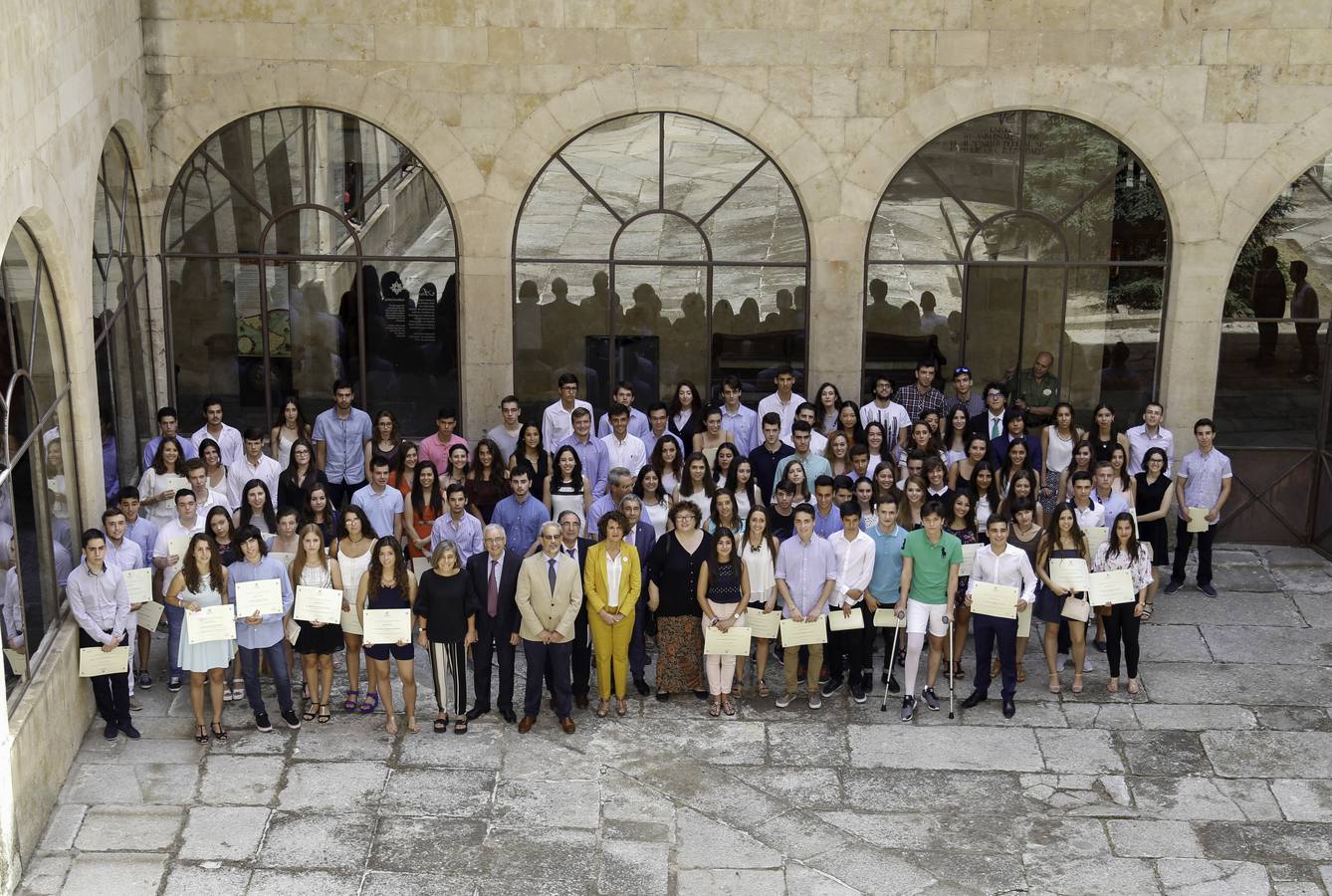 La Universidad de Salamanca premia a los mejores alumnos en la Selectividad