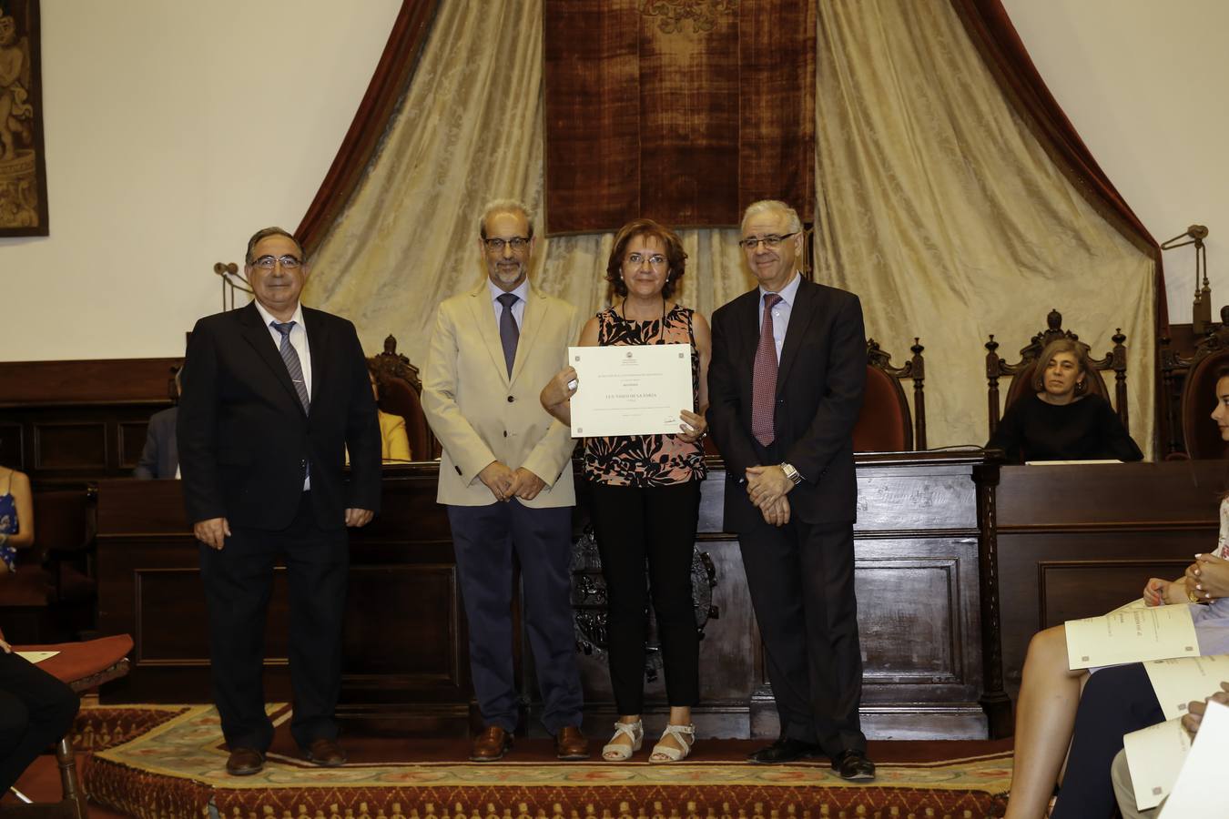 La Universidad de Salamanca premia a los mejores alumnos en la Selectividad