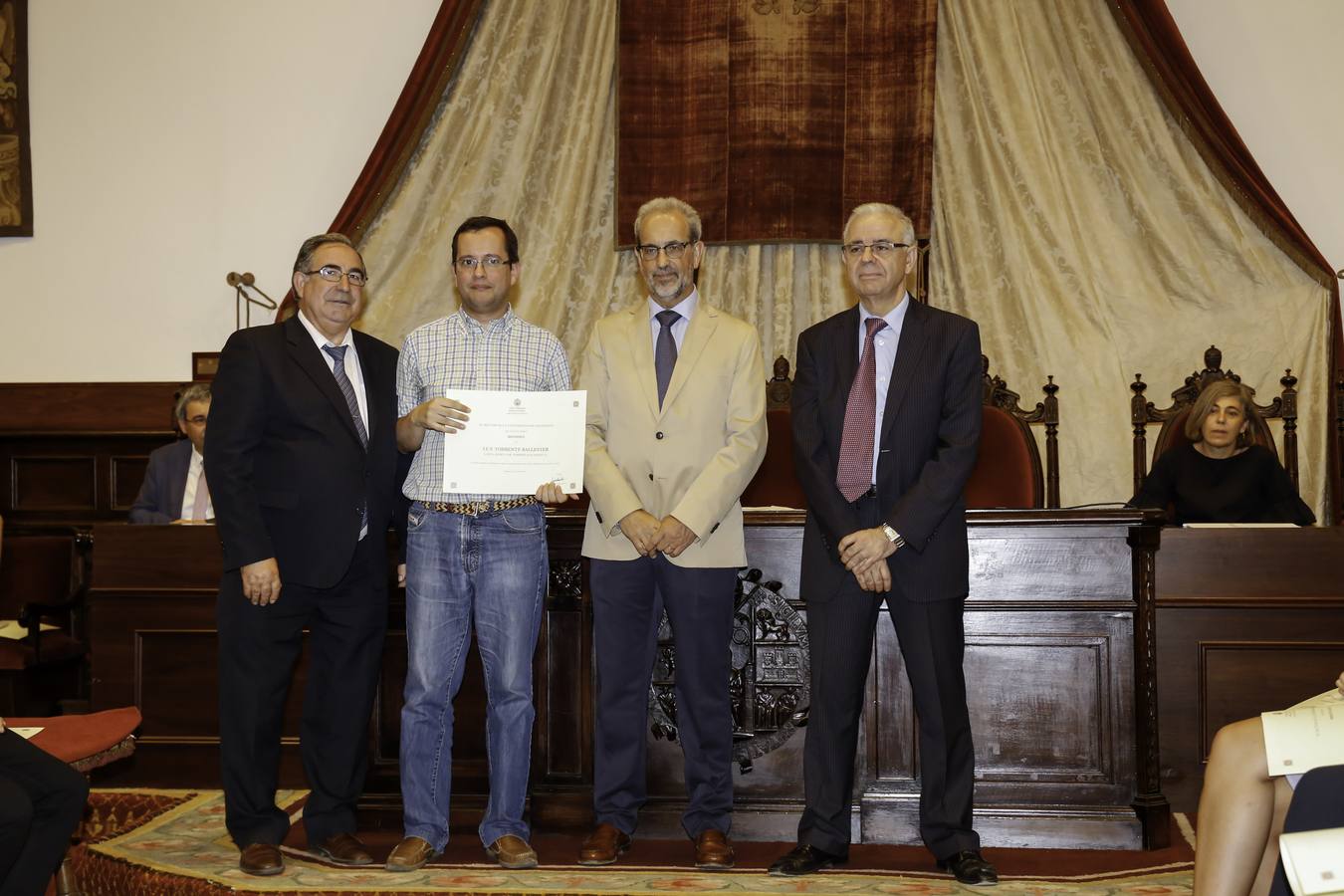 La Universidad de Salamanca premia a los mejores alumnos en la Selectividad