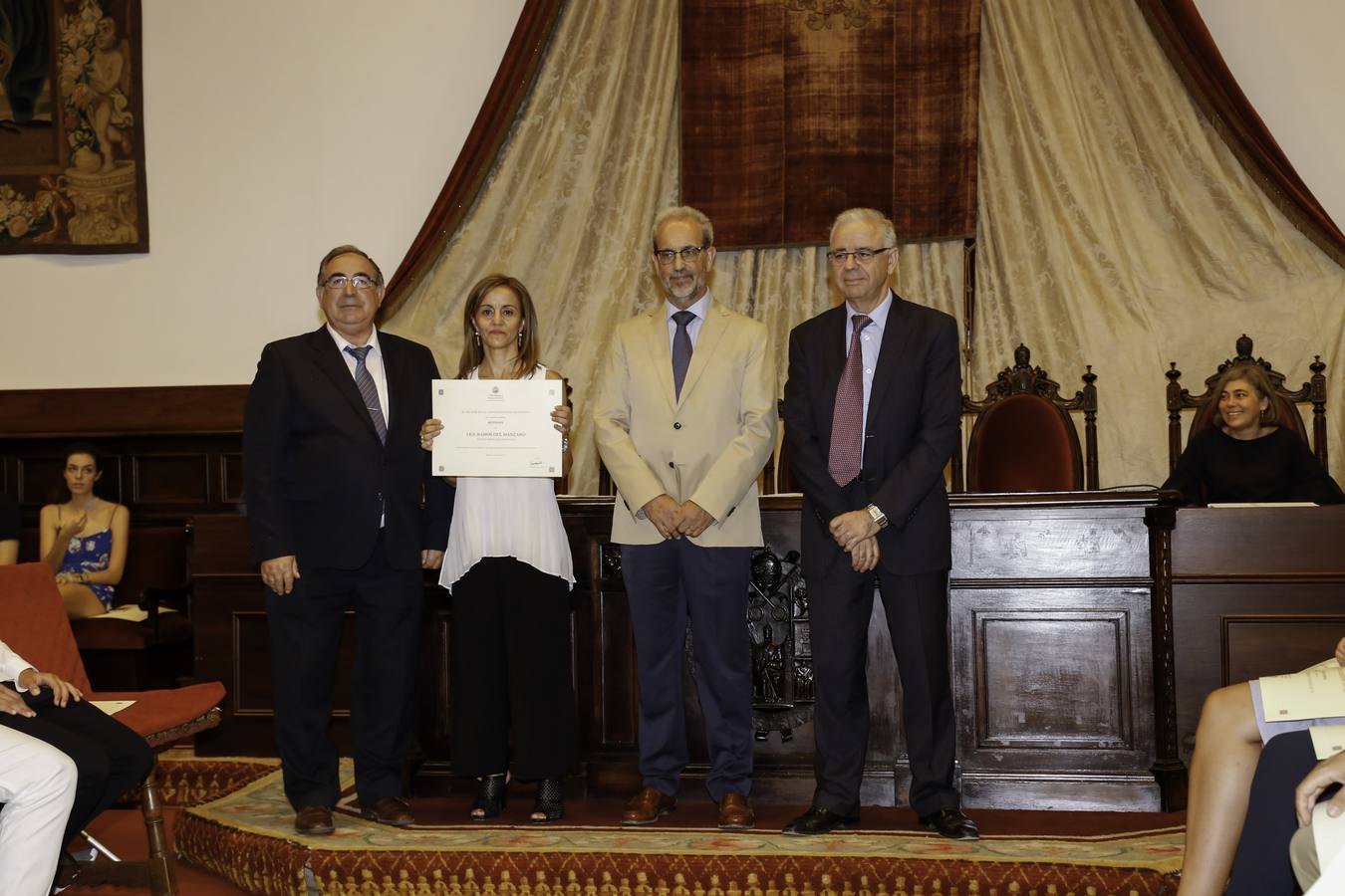 La Universidad de Salamanca premia a los mejores alumnos en la Selectividad