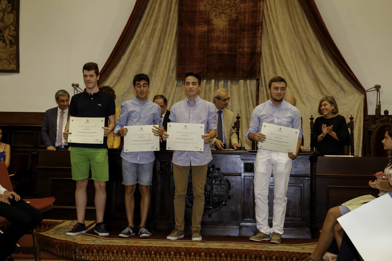 La Universidad de Salamanca premia a los mejores alumnos en la Selectividad