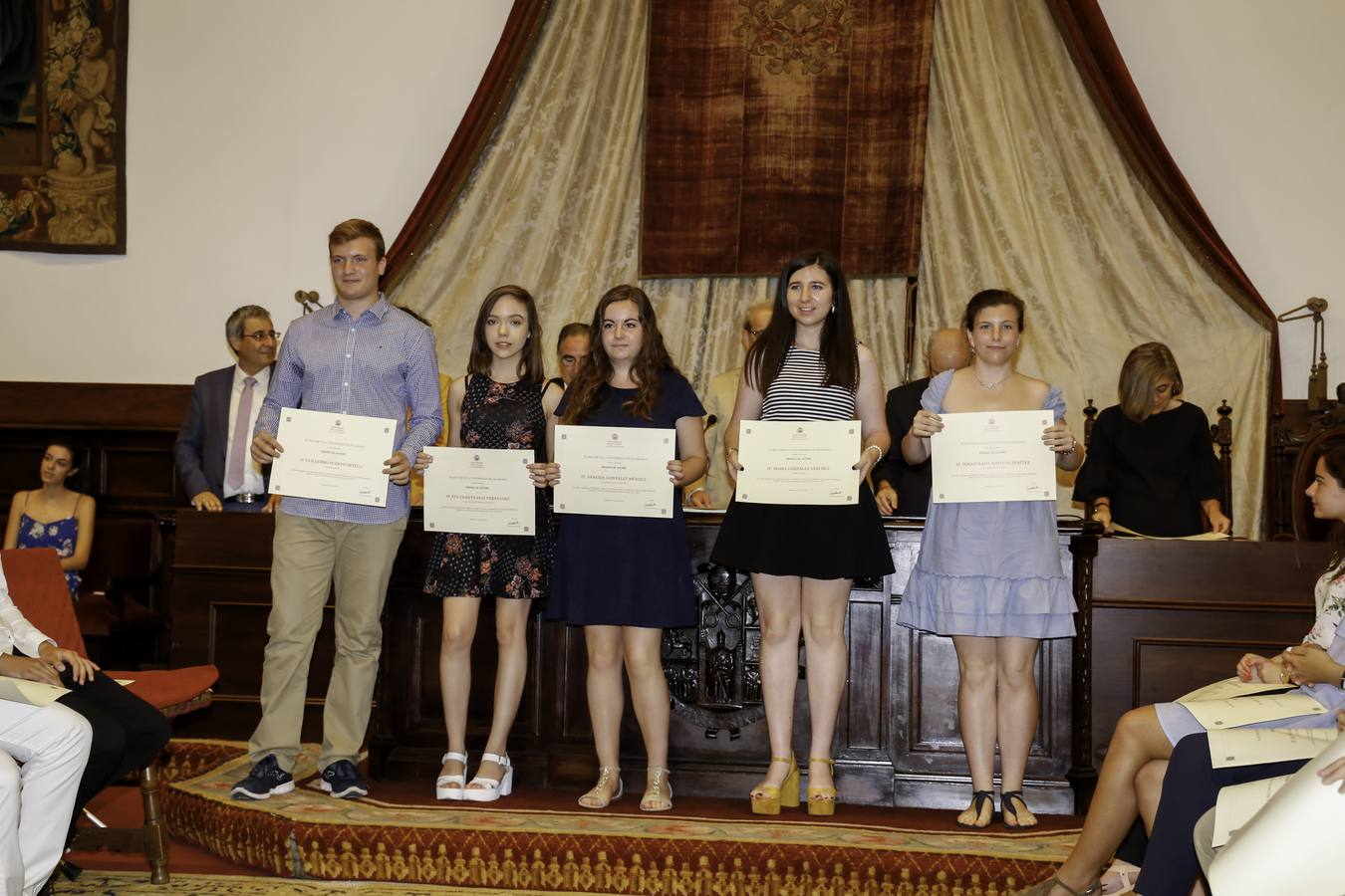 La Universidad de Salamanca premia a los mejores alumnos en la Selectividad