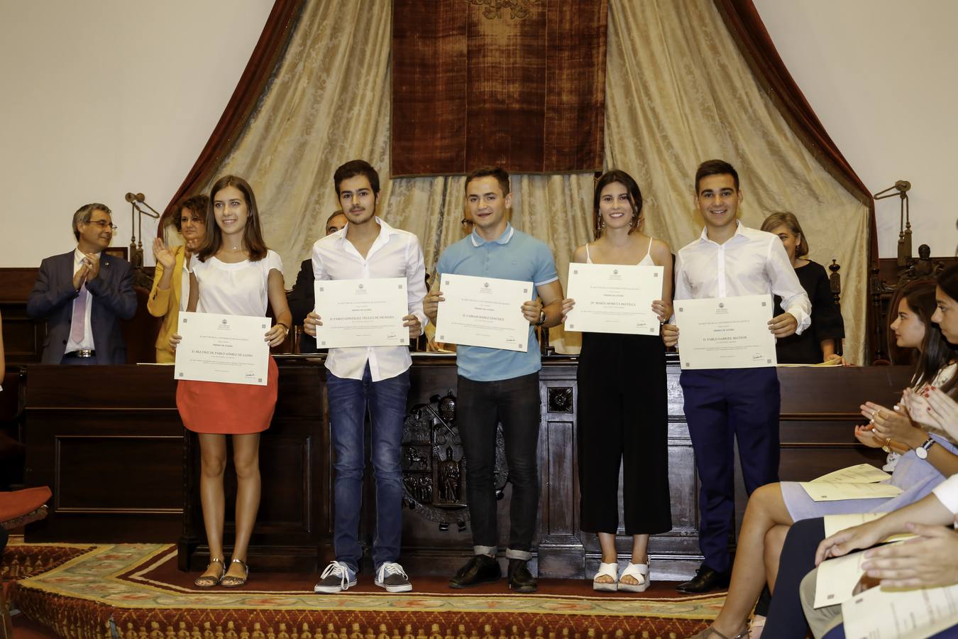 La Universidad de Salamanca premia a los mejores alumnos en la Selectividad