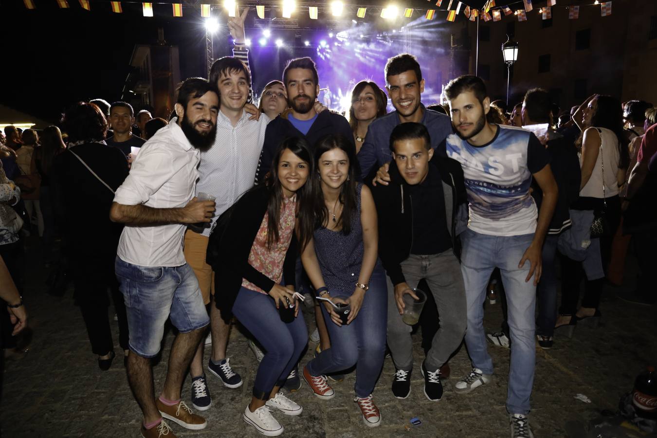 Concierto de Vulkano Show de las fiestas de Candelario