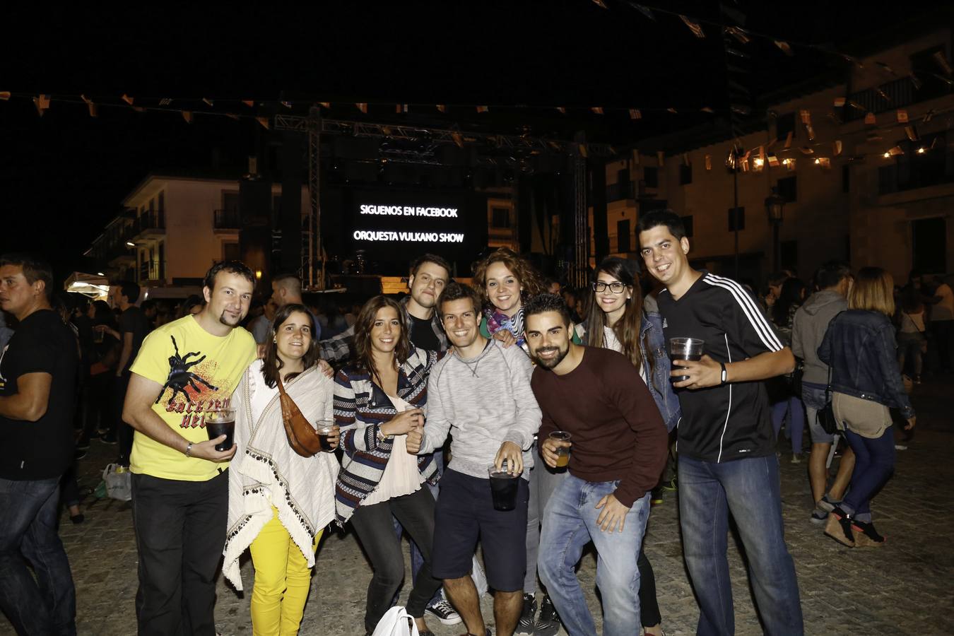 Concierto de Vulkano Show de las fiestas de Candelario