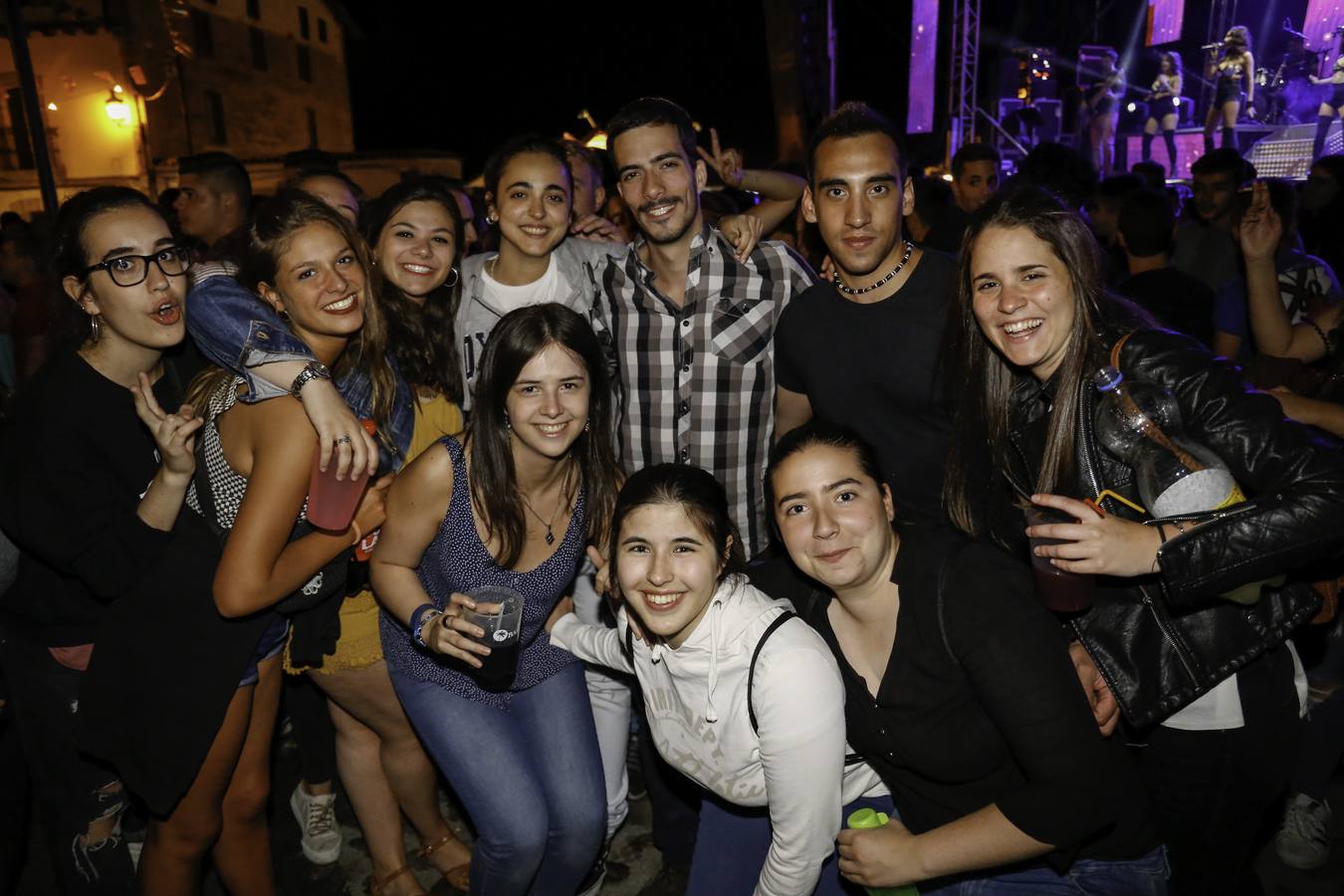 Concierto de Vulkano Show de las fiestas de Candelario