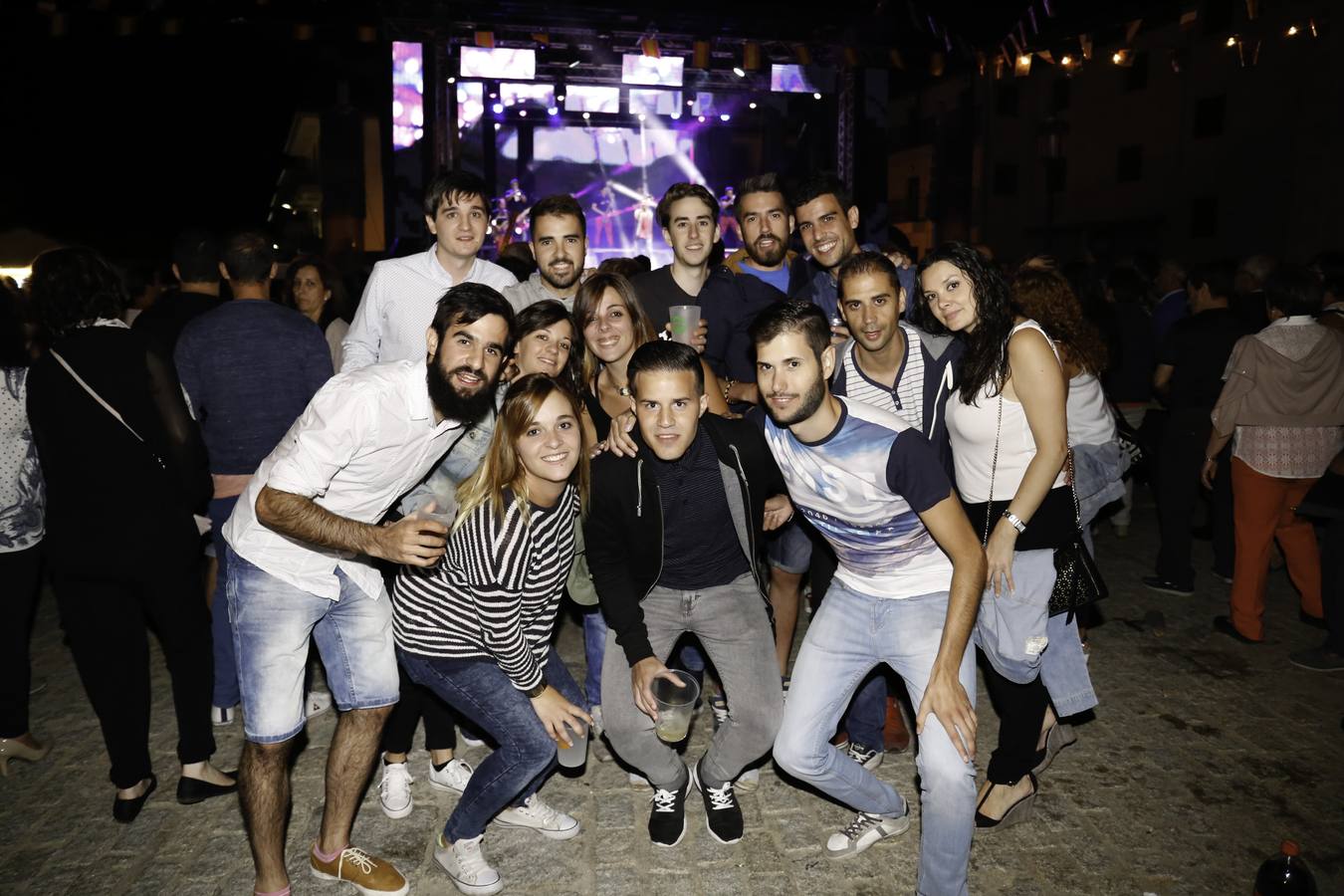 Concierto de Vulkano Show de las fiestas de Candelario