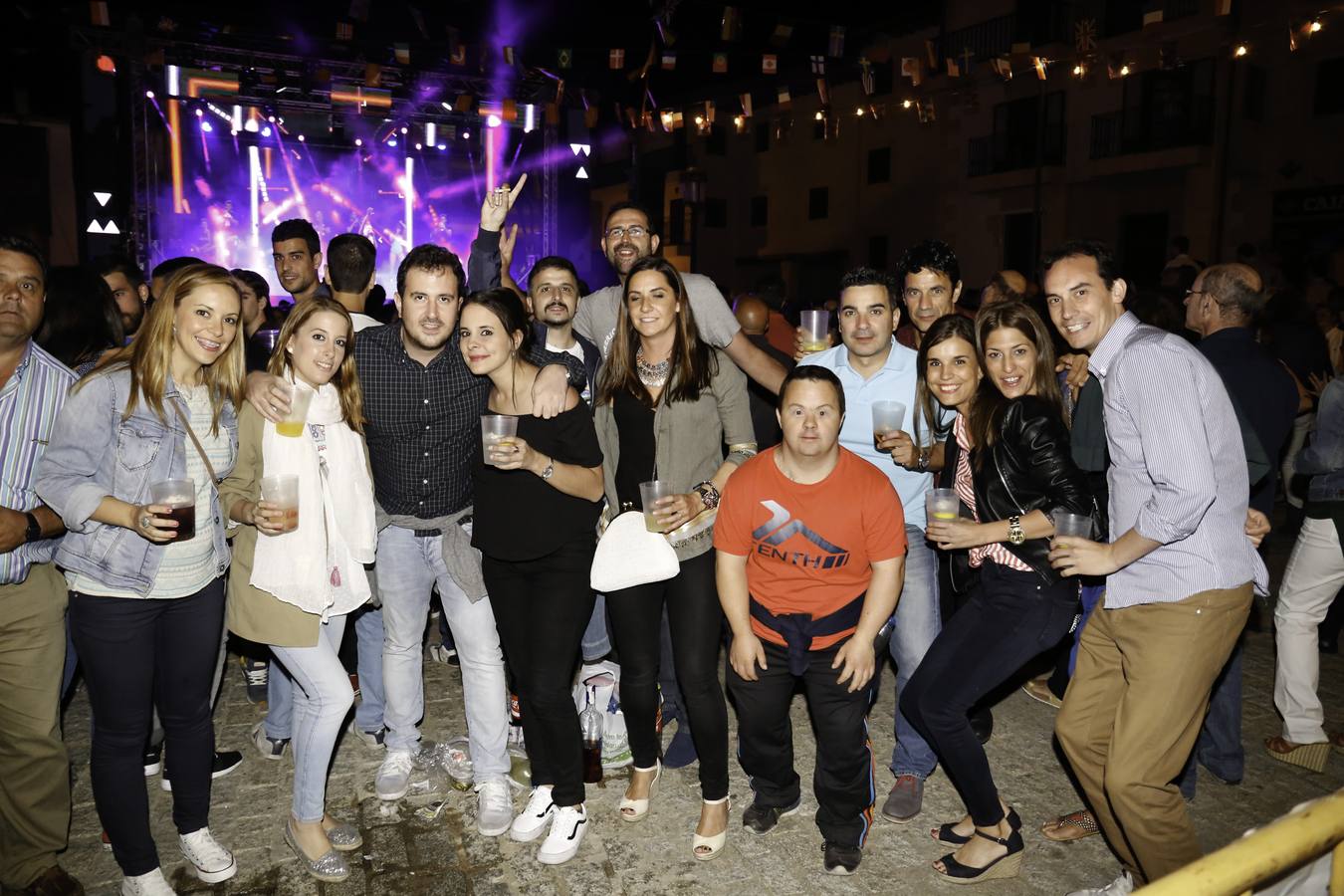 Concierto de Vulkano Show de las fiestas de Candelario