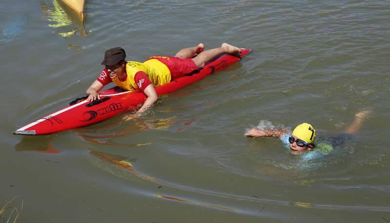 II Travesia a nado en el Canal de Castilla y Casas del Rey en Paredes de Nava