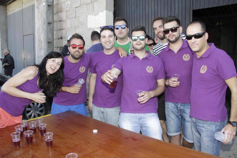 Fotos 2. Chupinazo y desfile de peñas en Campaspero