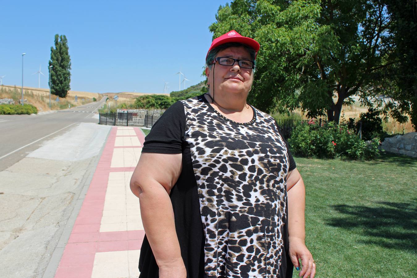 Pilar, vecina de San Pelayo.