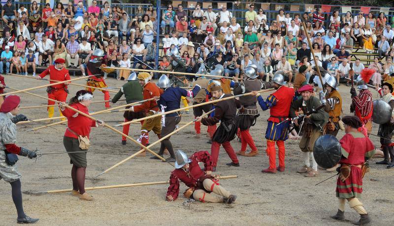 Recreaciones históricas en la Feria Renancentista de Medina