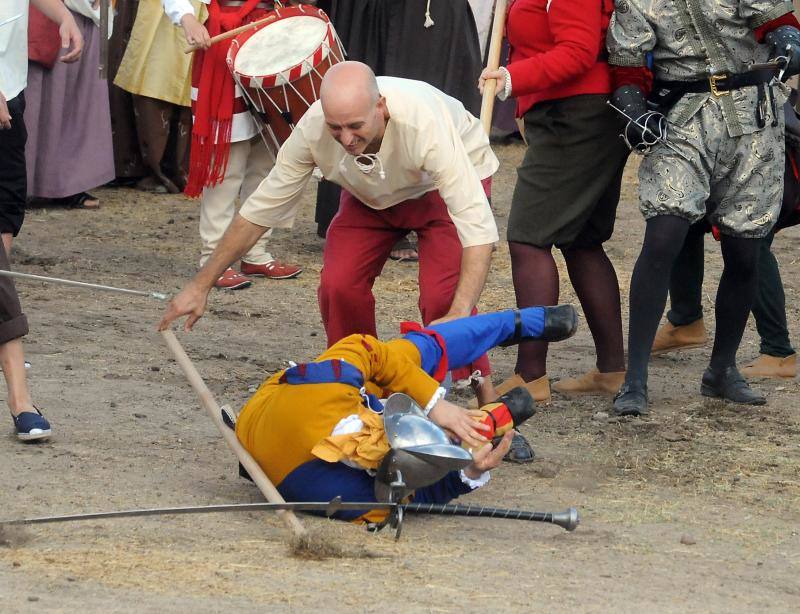 Recreaciones históricas en la Feria Renancentista de Medina