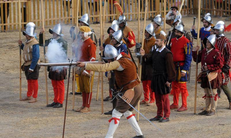 Recreaciones históricas en la Feria Renancentista de Medina