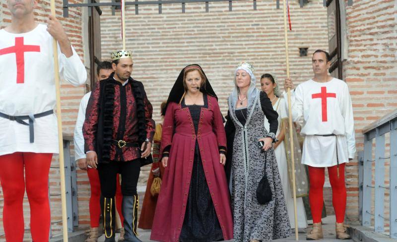 Recreaciones históricas en la Feria Renancentista de Medina