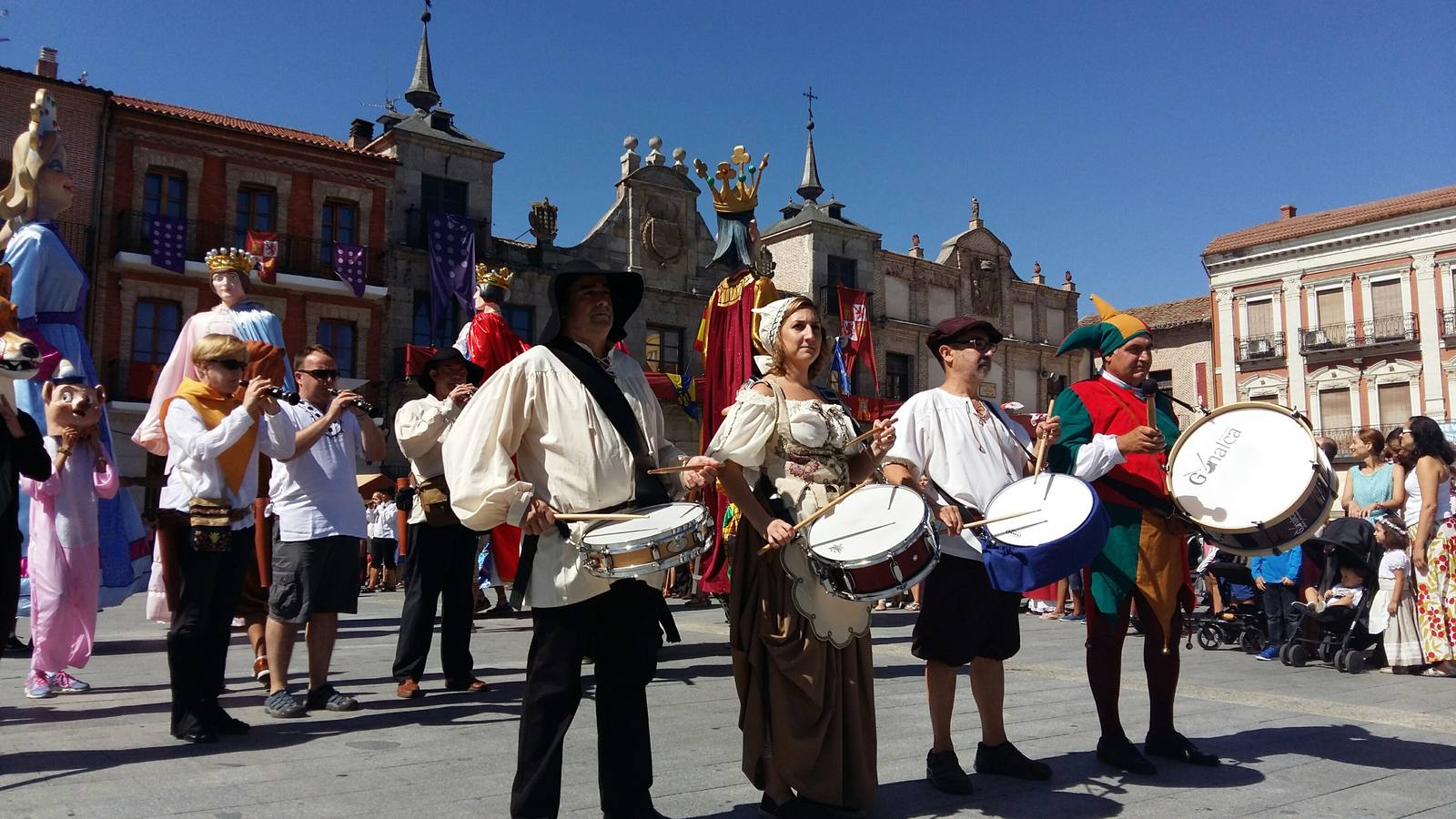 Sábado por la mañana en la Feria Renacentista de Medina del Campo (Valladolid)