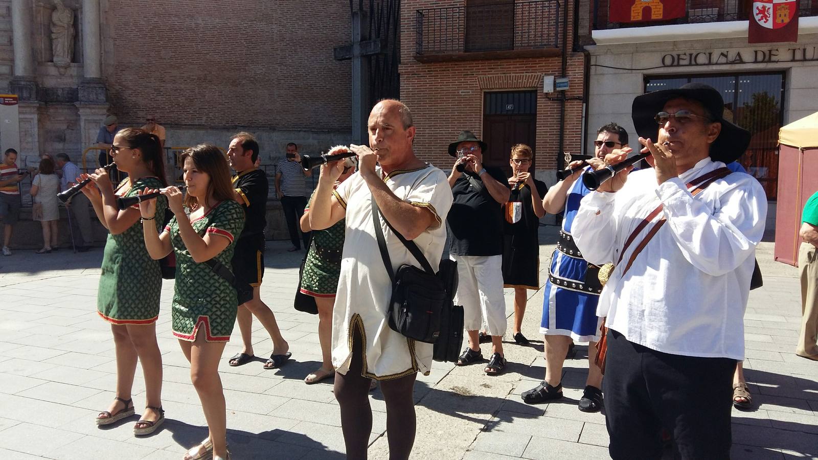Sábado por la mañana en la Feria Renacentista de Medina del Campo (Valladolid)