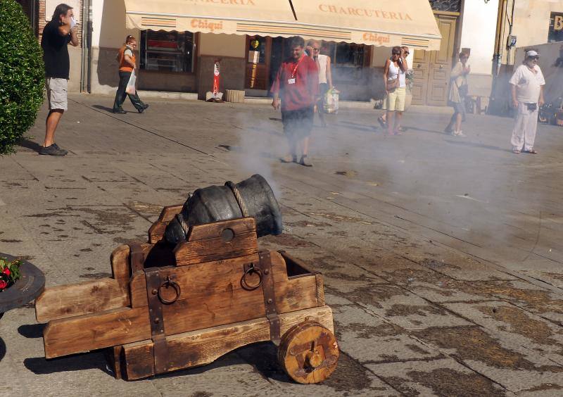 Sábado por la mañana en la Feria Renacentista de Medina del Campo (Valladolid)