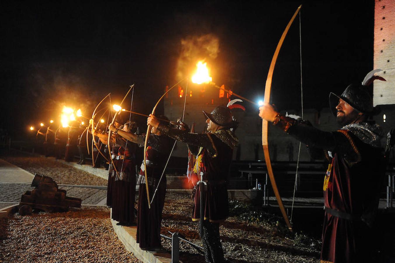 Desfile imperial en la Feria Renacentista de Medina del Campo (valladolid)