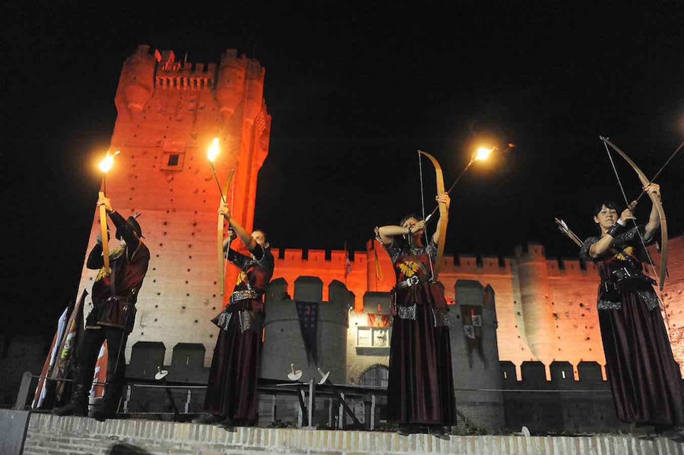 Desfile imperial en la Feria Renacentista de Medina del Campo (valladolid)