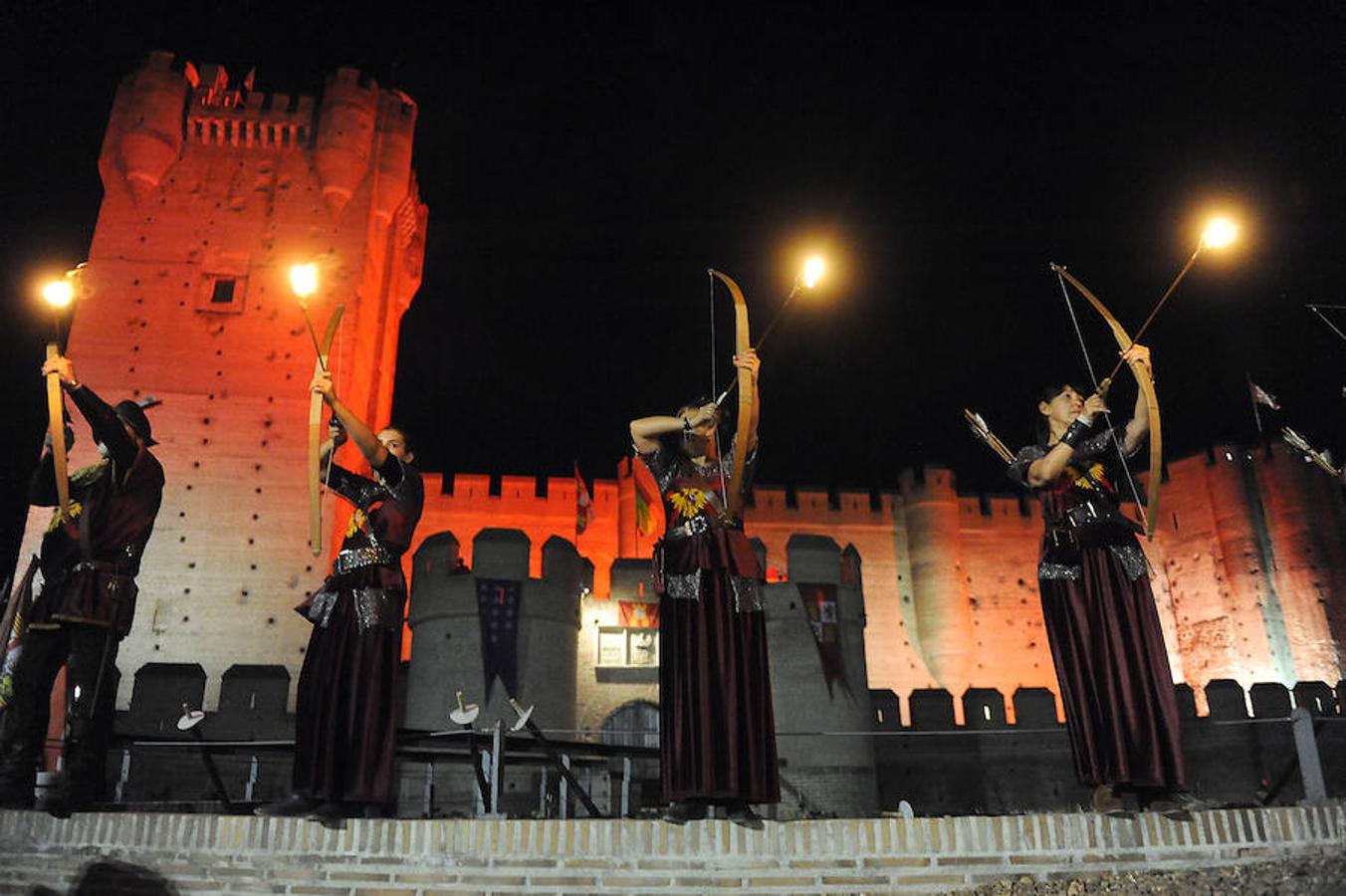 Desfile imperial en la Feria Renacentista de Medina del Campo (valladolid)