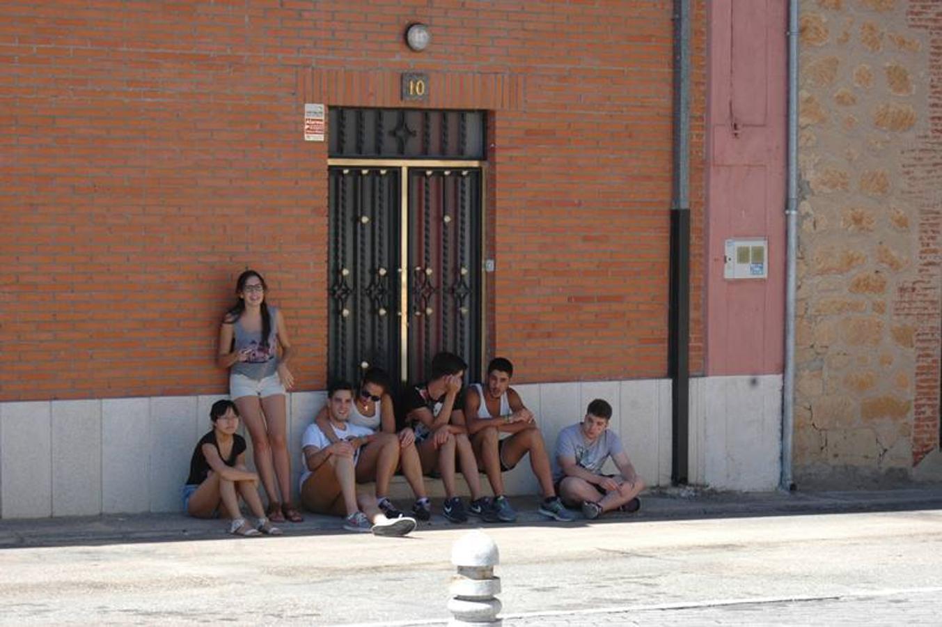 Procesión en honor a la Virgen de la Esperanza en las fiestas de Gomecello