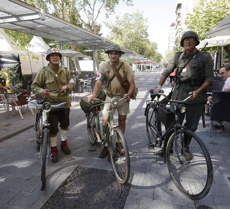 VII encuentro de bicicletas clásicas por Palencia