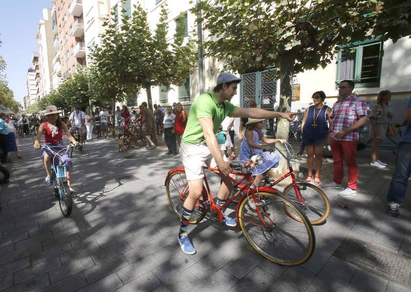 VII encuentro de bicicletas clásicas por Palencia