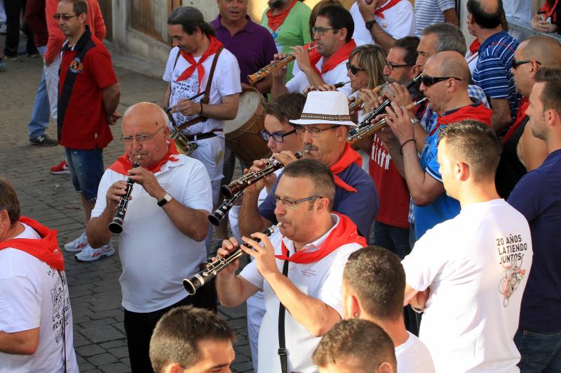 Primer encierro en Cuellar (Segovia)