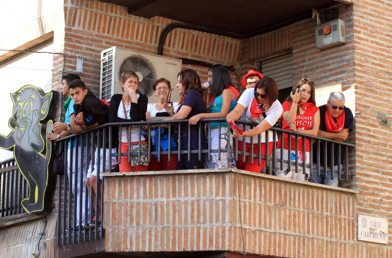 Primer encierro en Cuellar (Segovia)