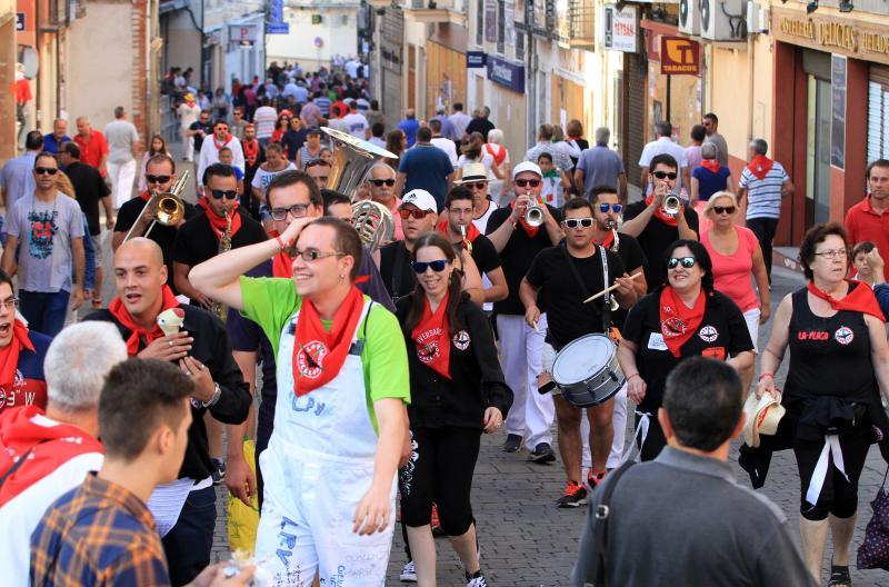 Primer encierro en Cuellar (Segovia)