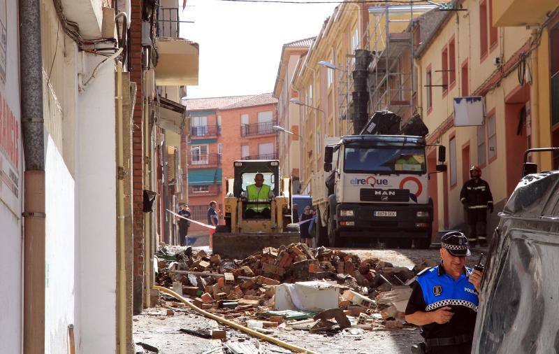 Explosión en la Calle Coca de Segovia