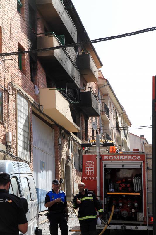 Explosión en la Calle Coca de Segovia