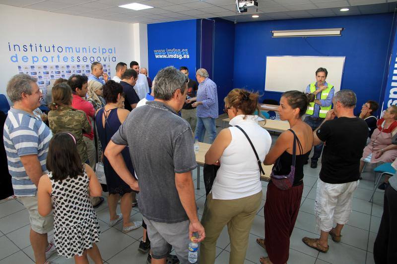 Explosión en la Calle Coca de Segovia