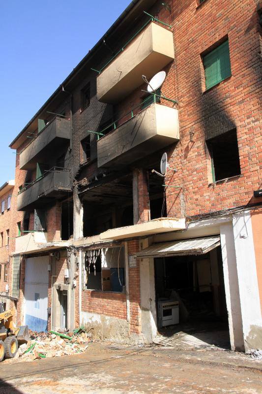 Explosión en la Calle Coca de Segovia