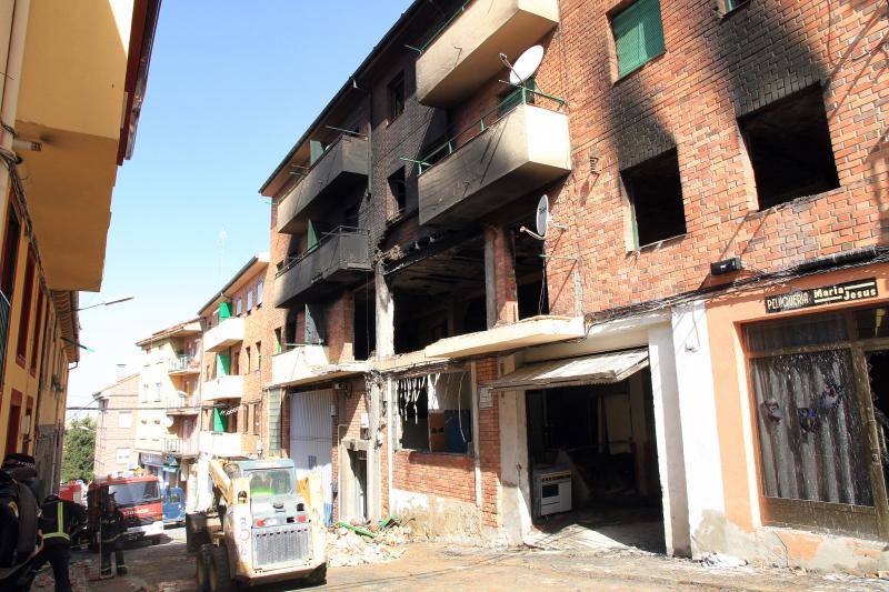 Explosión en la Calle Coca de Segovia